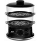 Пароварка Tefal Convenient, 900Вт, чаша-2.9/3.1л, резервуар для воды -1.5л, механическое управл., пластик, черный