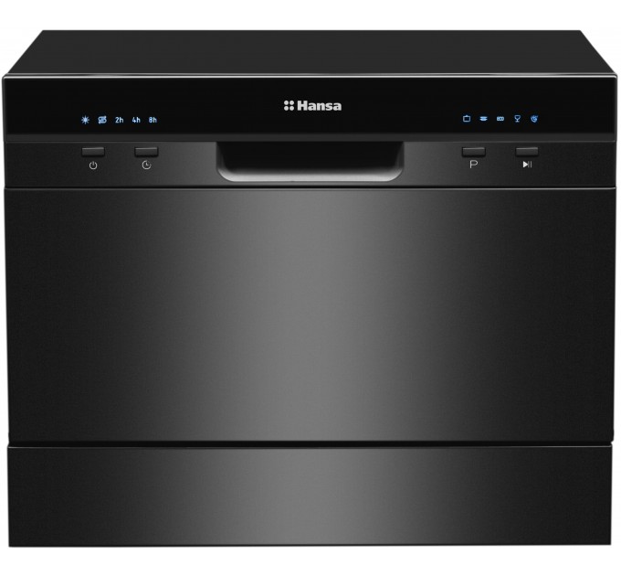Посудомийна машина Hansa настільна, 6компл., A+, 55см, дисплей, чорний