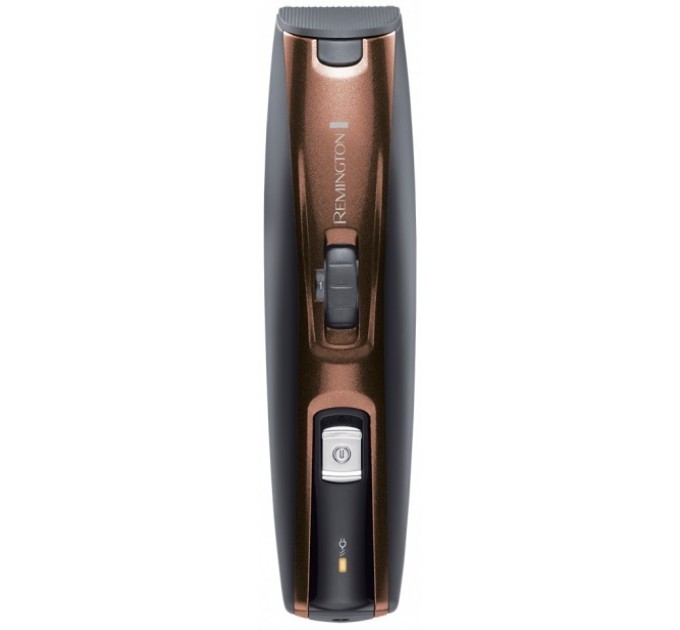 Триммер Remington Beard Kit для бороды и усов, акум., насадок-2, ножницы, щетка в компл., титан.напыл., коричневый