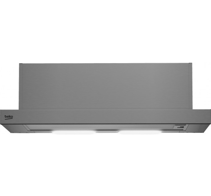Вытяжка Beko телескопическая, 60см, 483м.куб/ч, нержавеющая сталь