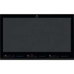 Варильна поверхня Electrolux індукційна, 80см, розширена зона, Hob2Hood, 6 конфорок, чорний