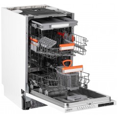 Посудомоечная машина ARDESTO встраиваемая, 10компл., А++, 45см, дисплей, 3я корзина, гигиен.обработка, белый