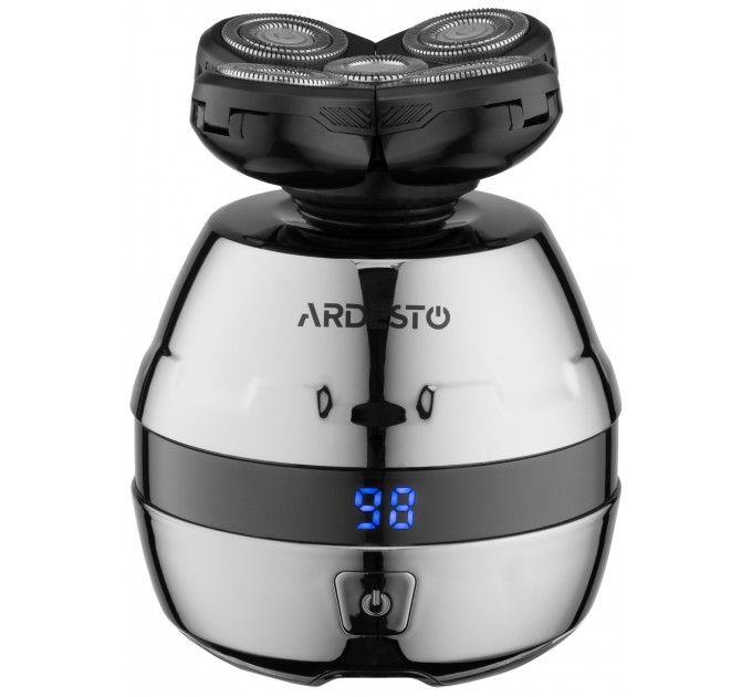 Бритва электр. для головы и тела ARDESTO SHR-5WPR, роторная, бритв.головок-5, Li-Ion, сух.+влажн., бронзовый