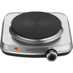 Плитка настільна Sencor електрична, комф. - 1, 1.5Вт, управл - мех., нерж. сталь