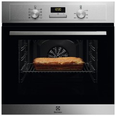 Духовой шкаф Electrolux электрический, 65л, A, дисплей, конвекция, нерж