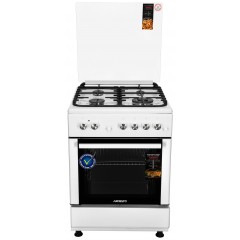 Плита ARDESTO комби, 64л, 60x60см, конвекция, чугун, подсветка, форсунки LPG (подключение газового баллона), съемные направляющие, белый