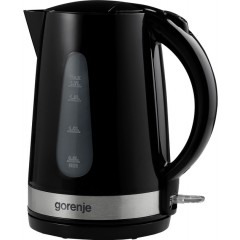 Електрочайник Gorenje, 1,7л, пластик, чорний