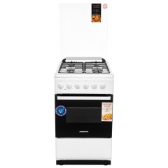 Плита ARDESTO комби, 52л, 50x60см, подсветка, форсунки LPG (подключение газового балона), белый