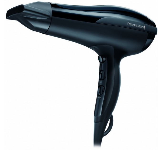 Фен Remington Pro-Air, 2200, 2200Вт, режимов-3, иониз-я, хол. обдув, черный