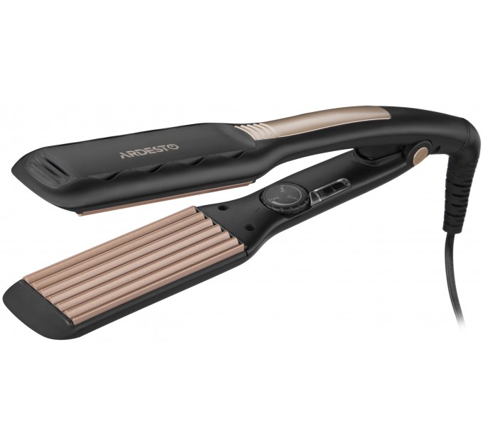 Плойка-гофре ARDESTO HS-612, 65Вт, 110-215C, керамика, черный