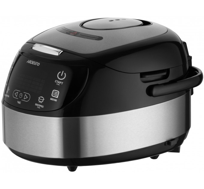 Мультиварка ARDESTO, 860Вт, чаша-5л, электр. управление, корзина для фритюра, металл/пластик, серебристый