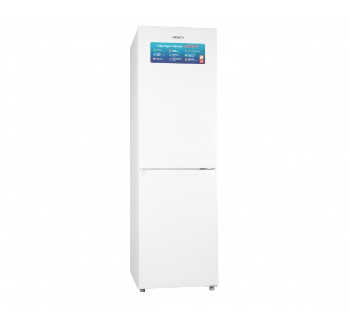 Холодильник ARDESTO с нижн. мороз., 180x54.5х63, холод.отд.-172л, мороз.отд.-87л, 2дв., А+, NF, зона св-ти, белый