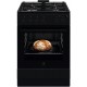 Плита Electrolux газова, 59л, 60x60см, чавун, чорний