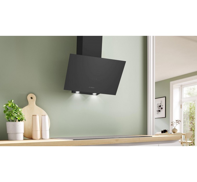Витяжка Bosch похила, 60см, 400 м.куб/год, чорний