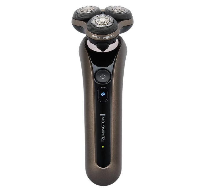 Бритва електр. Remington X9 Limitless X роторная, бритв.головок-3, от сети, сух.+влажн., триммер, водонепрон., быстрая зарядка, черно-коричневый