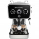 Кофеварка Russell Hobbs рожковая Distinctions 1.1л, молотый + чалды, черно-серебристый