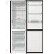 Холодильник Gorenje NRK619EABXL4 з нижн. мороз. камерою, 185х60х60см, 2 дв., Х- 204л, М- 96л, A+, NoFrost Plus, Fresh zone, чорний
