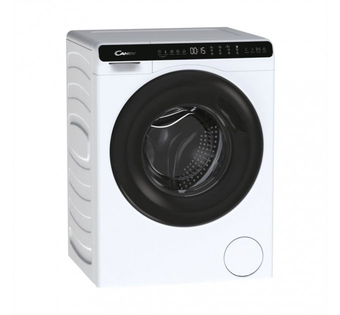 Стиральная машина Candy фронтальная, 5кг, 1200, A+++, 44см, дисплей, инвертор, люк черный, высота 70см, белый
