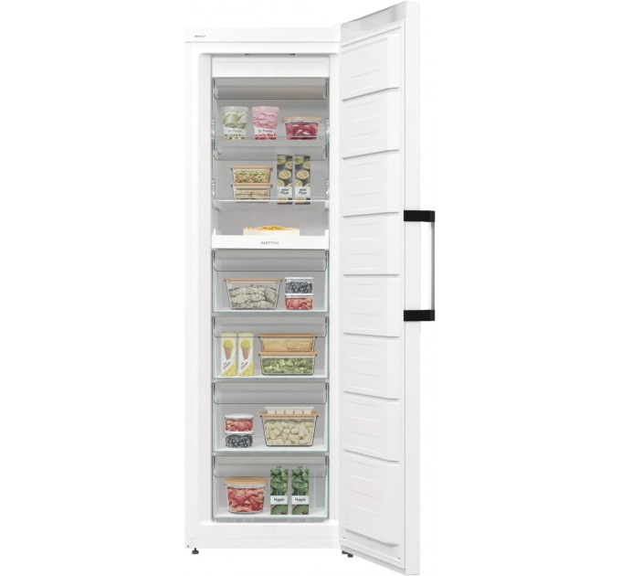 Морозильная камера Gorenje, 185.5x59.5х66.3, 280л, 1дв., A++, NF, диспл внешн., инверто, белый