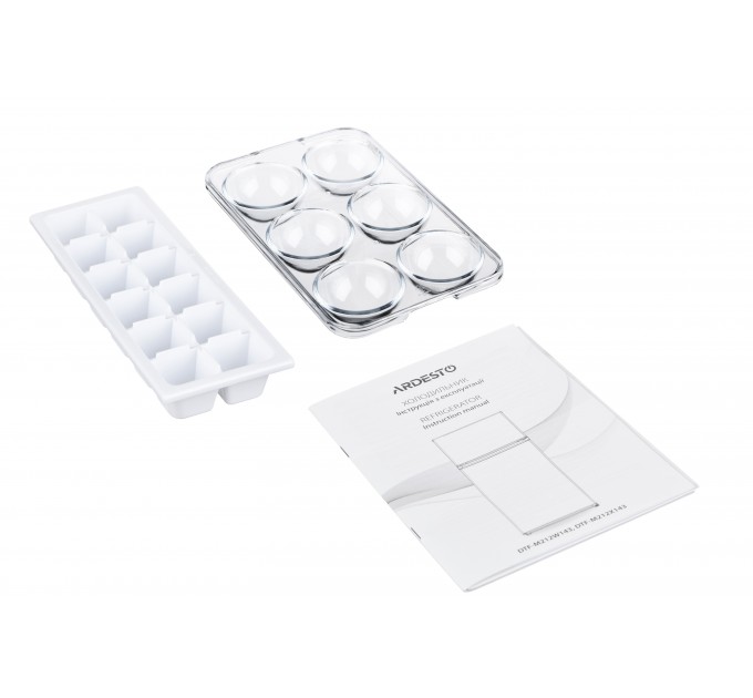 Холодильник ARDESTO с верхн. мороз., 143x55х55, холод.отд.-164л, мороз.отд.-40л, 2дв., А+, ST, серебристый