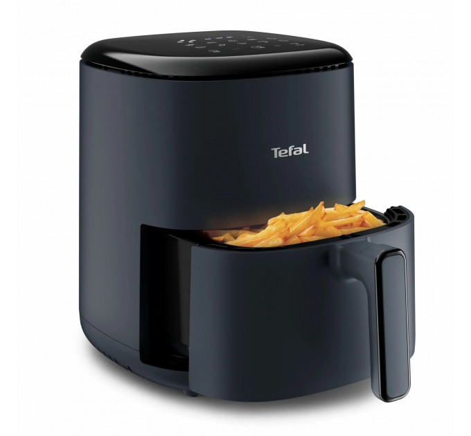 Мультипечь Tefal EasyFry Compact, 1300Вт, чаша-3л, сенсорное управл., пластик, темно-синий