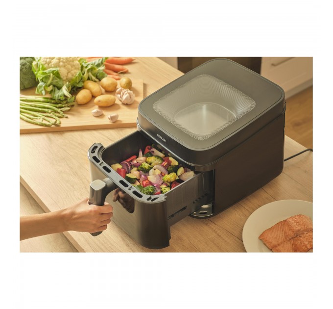 Мультипечь Sencor Vita, 1700Вт, чаша-6.5л, сенсорное управл., 12 программ, пластик, черный