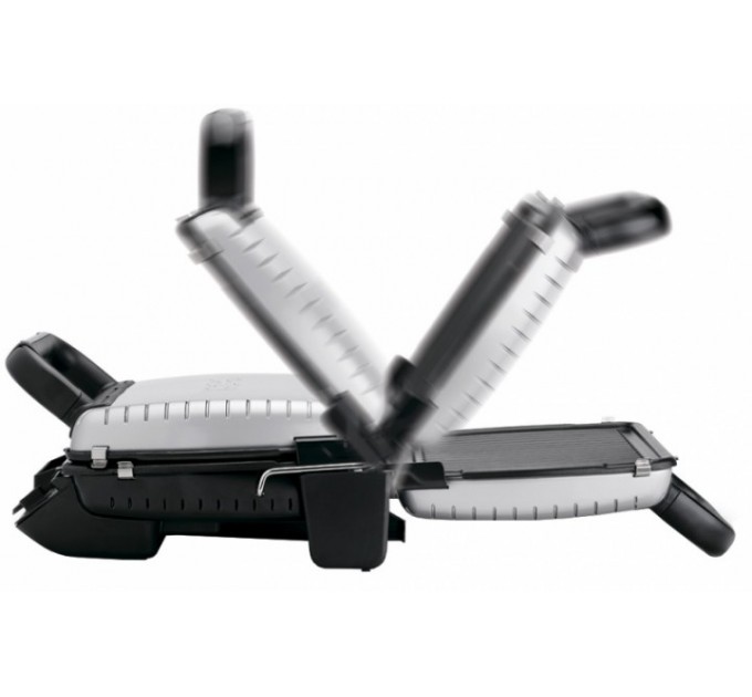 Гриль Tefal прижимной Ultracompact 2000Вт, темп. режимов-3, съёмные пластины, раскрытие на 180°, металл