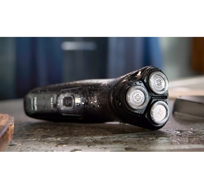 Бритва електр. Philips Series 3000X роторная, бритв.головок-3, Li-Ion, сух.+влажн., триммер, черный