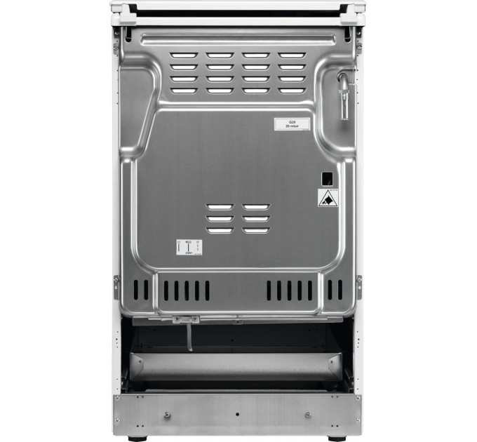 Плита Electrolux комбинированная, 58л, 50x60см, конвекция, пар, черный