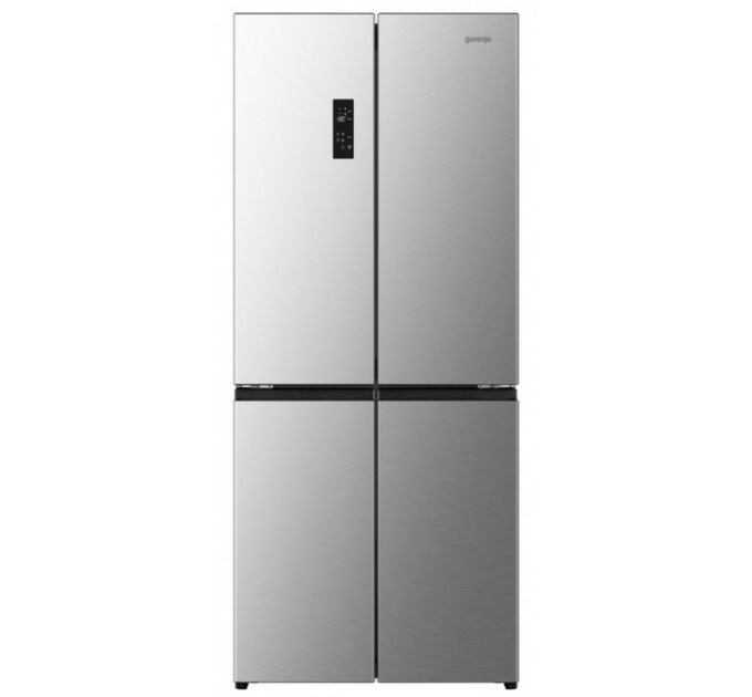 Холодильник SBS Gorenje, 190х65х80см, 4 дв.,311(149)л, А+, NoFrost+, Инвертор , Зона св-ти, дисплей, нерж