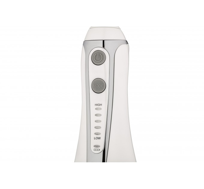 Іригатор ARDESTO портативний, чаша 300 мл, Li-ion акум. в компл., чохол, 7 насадок, білий