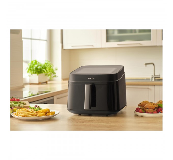 Мультипечь Sencor Vita, 1700Вт, чаша-6.5л, сенсорное управл., 12 программ, пластик, черный