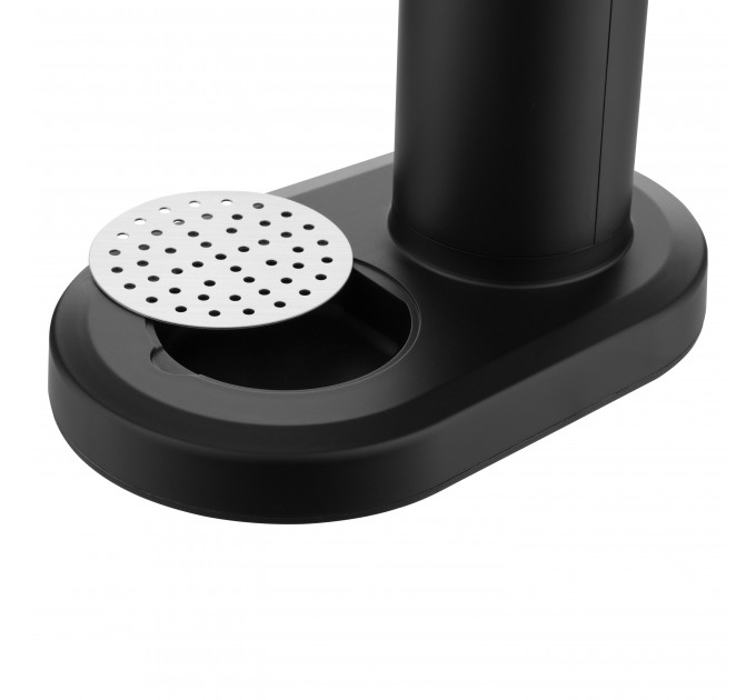 Сифон для газування води ARDESTO, підключення балону- різьба, пляшка 1л, важіль, чорний