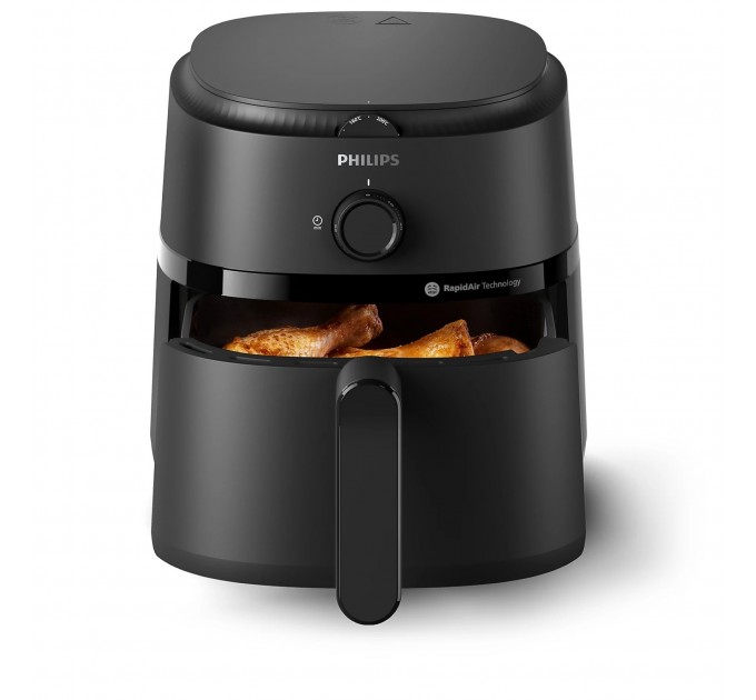 Мультипечь Philips Ovi L, 1500Вт, чаша-4.2л, механическое управл., 12 авто. программ, пластик, чорний