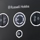Кофеварка Russell Hobbs рожковая Distinctions 1.1л, молотый + чалды, черно-серебристый