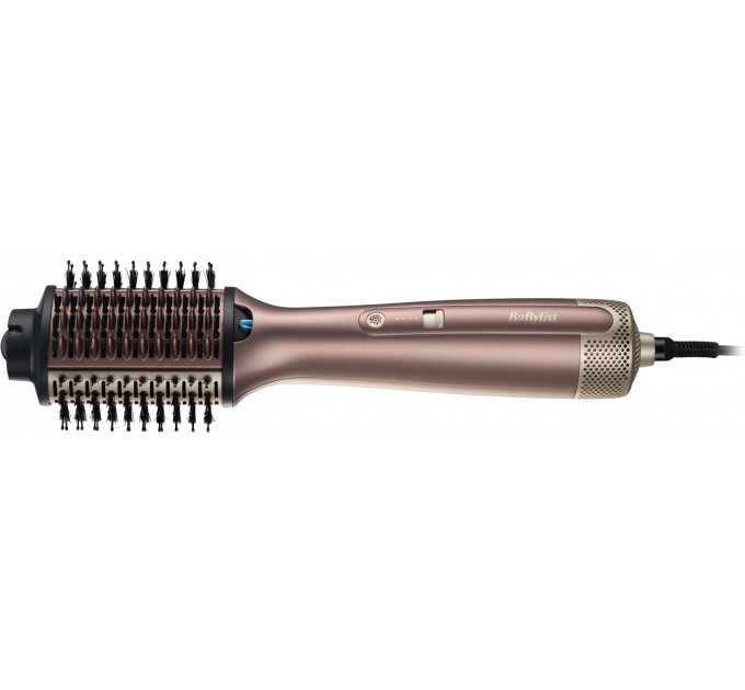 Фен-щітка Babyliss Air Power Volume, 1000Вт, 2 режими, дифузор, іоніз-я, хол. обдув, кераміка, рожевий