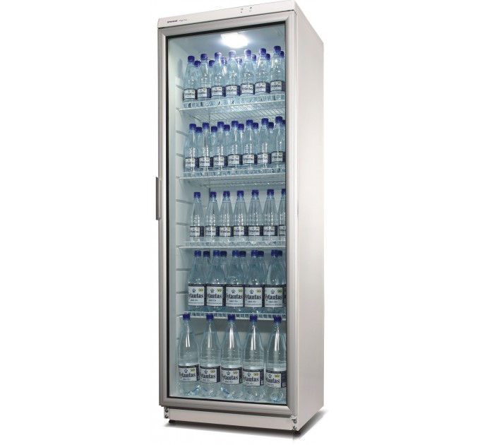 Холодильна вітрина Snaige, 173x60х60, 350л, полиць -5, зон - 1, бут-154, 1дв., ST, алюмін.двері, білий