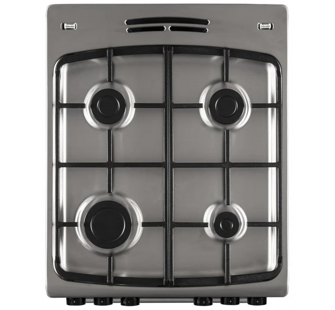 Плита Hansa комбінована, 62л, 50x60см, дисплей, конвекція, чавун, нерж