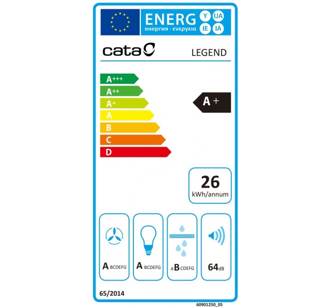 Вытяжка Cata T-образная, 70см, 1065м.куб/ч, Legend 700 x, нерж