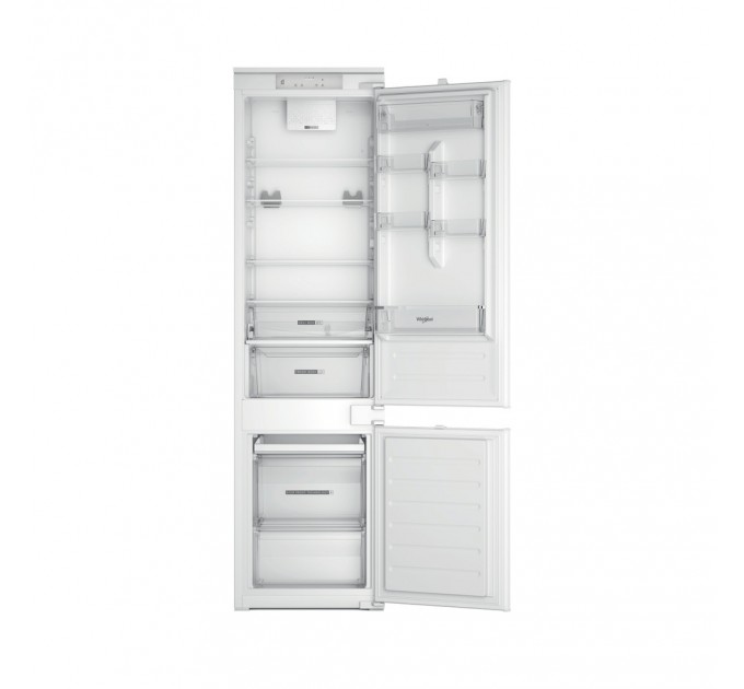 Холодильник Whirlpool вбудований з нижн. мороз., 193,5x54х54.5, холод.відд.-221л, мороз.відд.-79л, 2дв., А++, ST, інв., білий