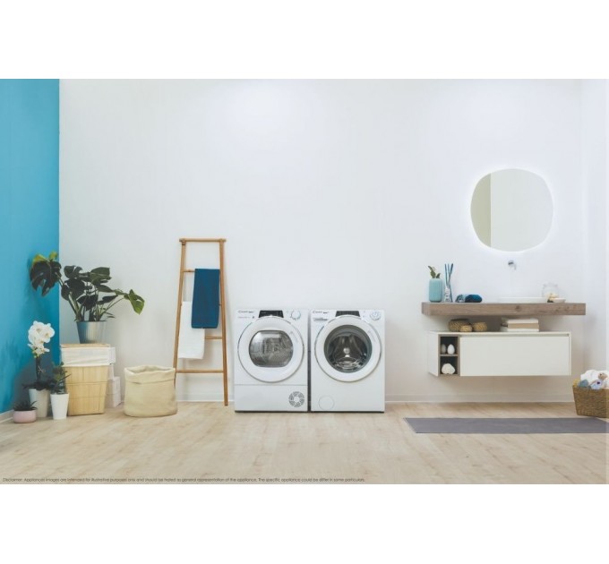 Сушильная машина Candy тепловой насос, 10кг, A++, 59,6см, дисплей, Wi-Fi + Bluetooth, белый