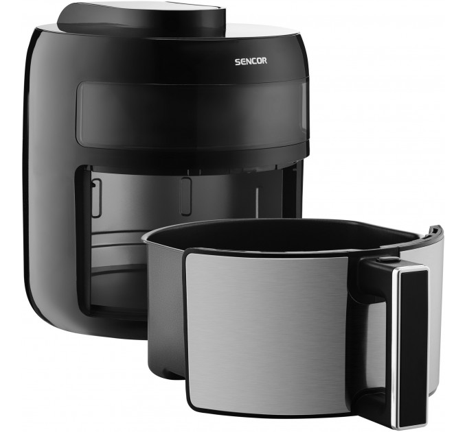 Мультипечь Sencor Vita, 1500Вт, чаша-5л, сенсорное управл., 8 программ, нерж. сталь, пластик, серо-черный