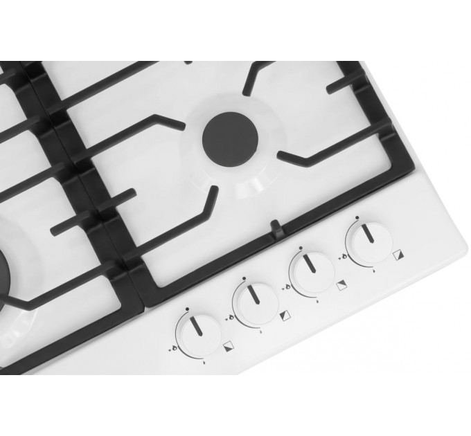 Варочная поверхность Hansa газовая, 59см, чугун, белая