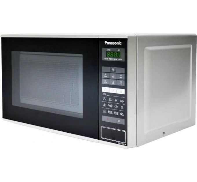 Микроволновая печь Panasonic, 20л, 800Вт, дисплей, откр.кнопкой, нерж