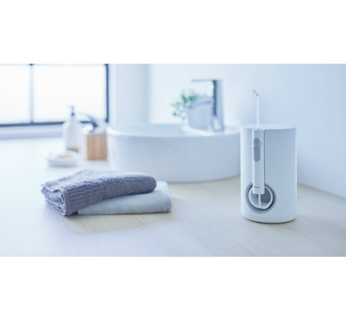 Ирригатор Panasonic стационарный, чаша 600 мл, от сети , белый