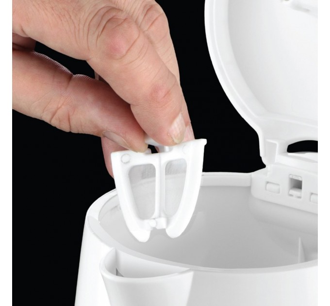 Электрочайник Russell Hobbs Travel 0.85л, пластик, белый