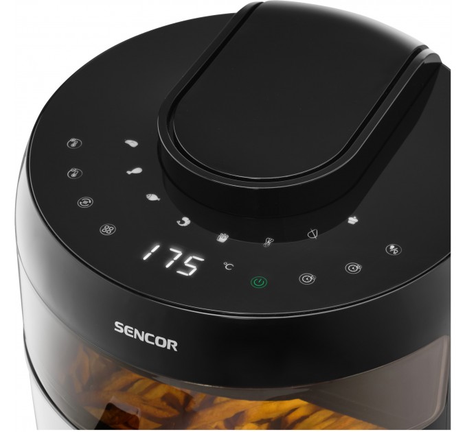 Мультипечь Sencor Vita, 1500Вт, чаша-5л, сенсорное управл., 8 программ, нерж. сталь, пластик, серо-черный