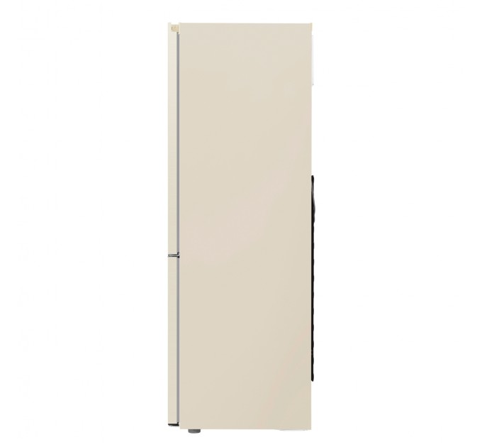 Холодильник LG з нижн. мороз., 186x60х68, холод.відд.-234л, мороз.відд.-107л, 2дв., E, NF, інв., диспл внутр., зона св-ті, бежевий