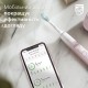 Щітка зубна електр. Philips, Sonicare DiamondClean Prestige 9900, 62т. колив/хв, насадок-1, SenseIQ, зарядний чохол, рожевий