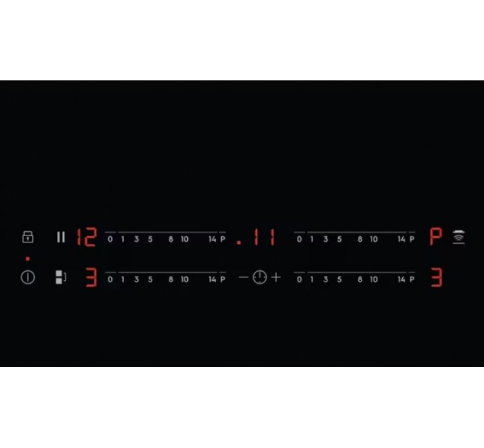 Варочная поверхность Electrolux индукционная, 71см, расширенная зона, Hob2Hood, черный